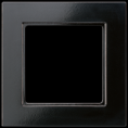 Marco negro 1 elemento JUNG AC581SW